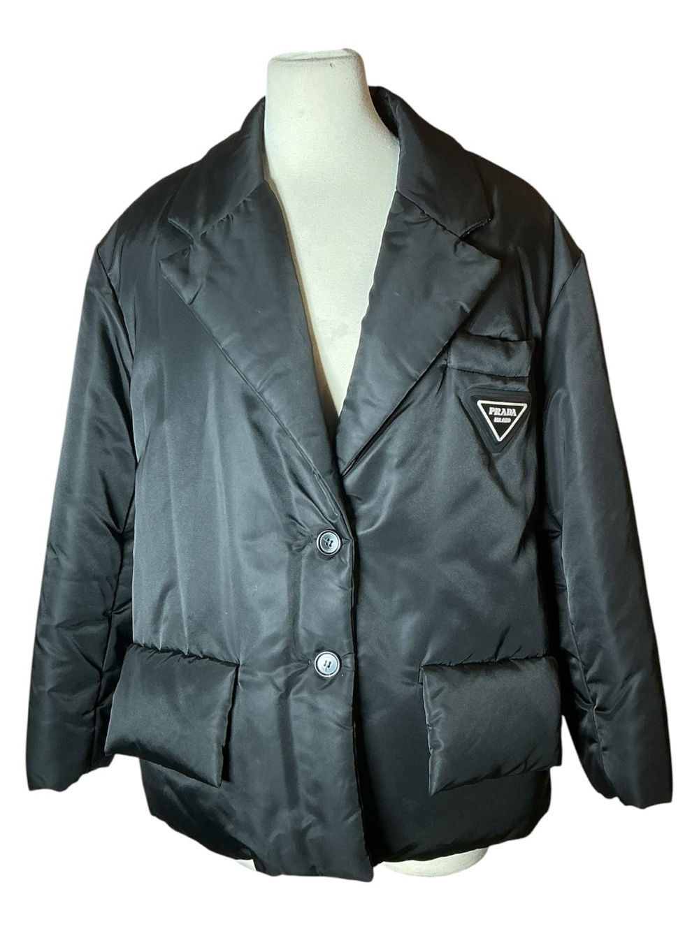 Prada Re-Nylon Puffer Quilted Jacket